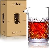 Eligara Cocktail Shaker Glass - [18 OZ] Glass Cocktail Shaker Glass, Heavy and Thick Bottom - Tools for Bar Bartenders and Pr