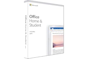 Microsoft Office Home and Student 2019| copia unica per 1 PC (Windows 10) o Mac | Box