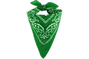 EUROXANTY Bandana 100% cotone | Fazzoletto per collo, testa, bambola | design unico | Fazzoletti per moda e sport |