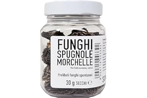 SCHERINI VALTELLINA Morilles Extra Déshydratées séchés - 30g (qualitè EXTRA)