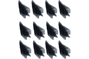 Hoerev Juggling Danse des Foulards Lot de 12 (60cmx60cm),12 Noir