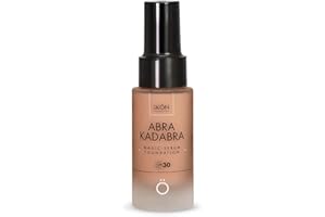 Skön Abrakadabra Glow - Siero Fondotinta con Protezione Solare SPF30, Siero Viso Acido Ialuronico con Olio di Cocco e Vitamina E per Incarnato Uniforme e Luminoso - per Tutti i Tipi di Pelle, 30 ml