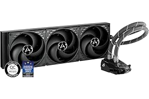 ARCTIC Liquid Freezer II 420 - Watercooling, Refroidisseur à Eau All-in-One CPU AIO Multi-Compatible, Compatible Intel & AMD, Pompe Efficace contrôlée par PWM, 200-1700 RPM, Compatible avec LGA1700