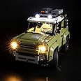 BRIKSMAX Kit di Illuminazione a LED per Lego Technic Land Rover Defender,Compatibile con Il Modello Lego 42110 Mattoncini da 