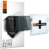 Spigen Steam Deck OLED / LCD ile Uyumlu Kolay Kurulum Cam Ekran Koruyucu GLAS.tR EZ Fit HD Şeffaf - AGL05600 (Spigen TR Garan