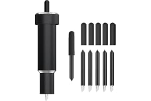 UTNVBTR Deep Cut Blade for Cricut Maker 3/Maker/Explore 3/Air 2/Air/One/Venture,60° Deep Point Blade and Housing for Cutting Metallic/Genuine Leather, Craft/EVA Foam, Aluminum Foil, Magnetic Sheet,Etc