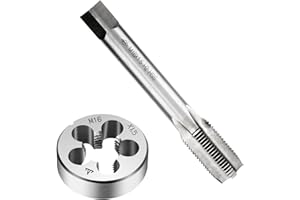 JOISIDE Juego de Terrajas y Machos M16*1.5mm,Troqueles Métricos,Juego de Herramientas Manuales para Cortar