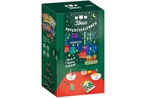 ‎3BEARS 3Bears veganer Porridge Adventskalender I 24x Frühstück mit verschiedenen Haferflocken-Sorten I für eine leckere Weihnachtszeit mit Instant Oats I Geschenk für Männer & Frauen