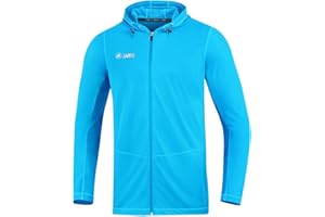 JAKO Kinder Kapuzenjacke Run 2.0, blau, 164, 6875