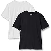 Amazon Essentials Camiseta Deportiva, Ligera y Elástica de Manga Corta y Secado Rápido Hombre, Paquetes Múltiples