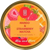 Mim and More Mango & Strawberry Matcha, Mango ve &Ccedil;ilek Aromalı Matcha, 25 Gr