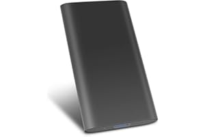 UIUIT Externe Festplatte 2tb,USB 3.0 Festplatte extern für PC, Mac, Desktop, Laptop, MacBook, Chromebook (2tb, Schwarz)