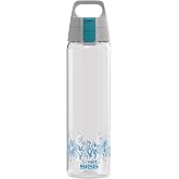 SIGG Total Clear ONE MyPlanet Trinkflasche, BPA-freie und auslaufsichere Trinkflasche, bruchfeste Sport Trinkflasche aus Trit