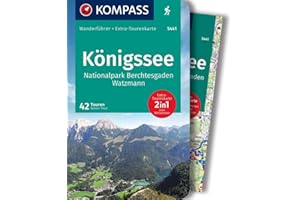 KOMPASS Wanderführer Königssee, Nationalpark Berchtesgaden, Watzmann, 42 Touren mit Extra-Tourenkarte: GPS-Daten zum Download