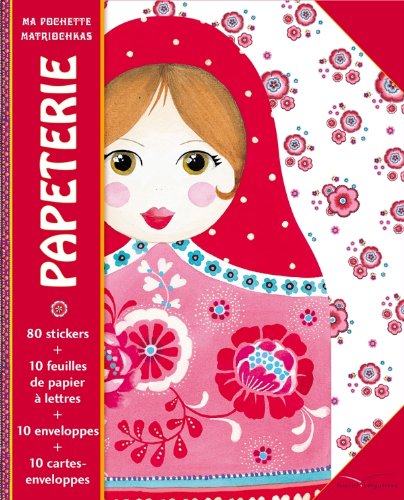 Ma pochette papeterie - Papier à lettres Matriochkas Ma pochette papeterie - Papier à lettres Matriochkas