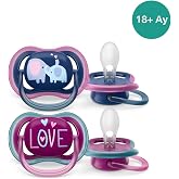 Philips Avent Ultra Air Emzik 18 Ay 2'Li Kız Scf349/22