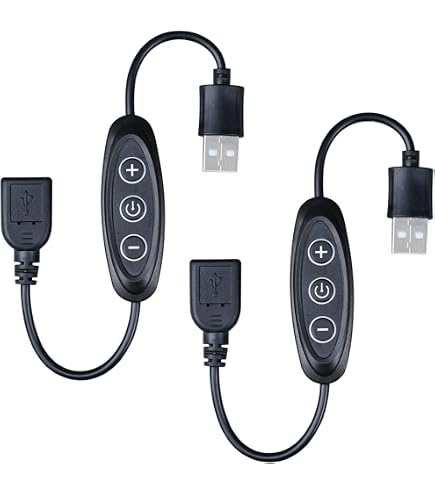 USB-Verlängerungskabel Mit Ein/Aus-Schalter – 2 Meter, Schwarz, Stecker Auf Buchse