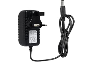 JYINELX Universal 12V 2A Power Supply, DC/AC Adapter 100-240V 50/60Hz, 5.5mm x 2.1mm Plug, AC Adapter Is Suitable for LED Light Strips, Routers and Other Devices