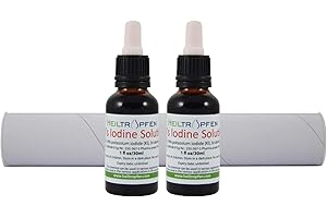 2x 30 ml Solution iodo-ioduree | 7% Solution de Lugol |21% Formulation liquide | Fabriqué avec 7 pour cent d'iode et 14% d'iodure de potassium | Heiltropfen®