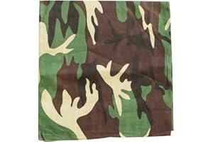 WedDecor Bandana unisex in cotone, fascia larga, leggera, traspirante, accessorio alla moda per equitazione, escursionismo, pesca, ciclismo, attività all'aperto