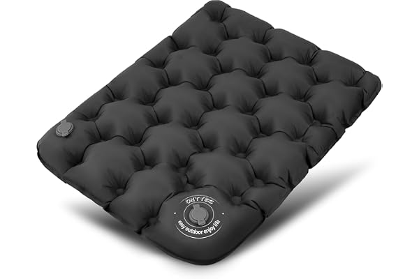 ONTYZZ Coussin de Siège étanche Coussin d’Assise Gonflable Coussin de Chaise de Bureau Coussin Assise Camping Stade Portable Léger pour Le Travail Et La Maison Coussin de Concert Résistant Humidité