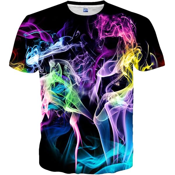 T-shirt Unisexe Imprimé 3D Yasswete - Manches Courtes - Matière Légère Stretch - Plus De 30 Designs