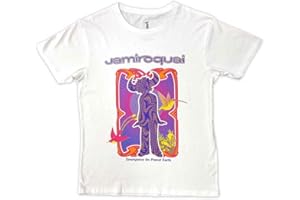 Rock Off officially licensed products Jamiroquai Emergency Logo T Shirt