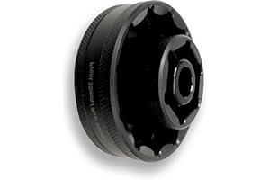 Lcyen Einsatz Nuss für Ducati Motorrad Achsmutter vorn + hinten, Achsenmutter Stecknuss Werkzeug, Passend für Ducati, ATVs, Superbike 1098, 1198, 1199, Panigale Multistrada Diavel, SW 55mm und 30mm