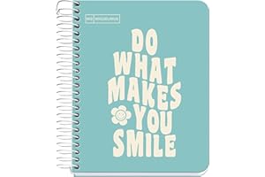 Miquelrius Cahier A6, carnet de messages, 1 bande de couleur, 100 feuilles de 90 g/m², ligné horizontal de 7 mm, sans perçage, couverture en carton dur, couleur bleu clair