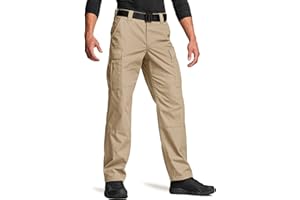 CQR Herren Taktische Militär Hose, MKampfhose, Ripstop-Arbeitshose, wasserabweisend, BDU Cargohose