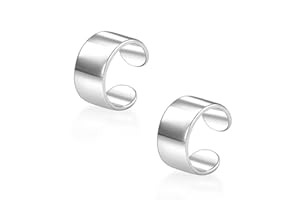 ALEXCRAFT 2 Pcs Ear Cuffs for Women Without Ear Hole Wrap Earring 14K Gold Plated