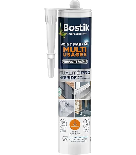 Joint En Poudre Bostik Joint Fin Tous Terrains - 1 à 6 Mm - Pour Carrelage - 1kg
