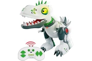 Xtrem Bots - Dinopunk Roboter Kinder | Ferngesteuerter Dinosaurier | Roboter Spielzeug Programmierbar 20 Aktionen | Robot Kinder Ab 5 Jahre | Geschenk Junge 5 Jahre
