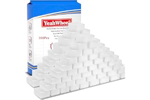 Melaminsvamp, 100-pack, magisk fläckborttagningssvamp, mirakelsvamp, vit rengöringssvamp för hushåll, kök, vägg, badrum och s