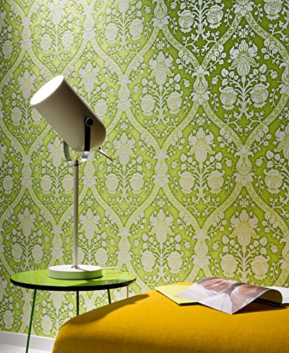 A.S. Creation Vlies Tapete Kollektion Flock 4, grün, 956893 - 3