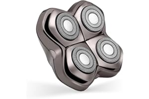 Skull Shaver Carver PRO 4 Head Replacement Blade - for Pitbull, Palm & Butterfly Kiss Shavers - Beard Grooming, Body Shaving & Bald Head Razor Blade