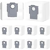HoHumoca 10 adet toz torbası i&ccedil;in Roborock Q5 Max+/Q5 Pro /Q5 Pro+ /Q7 Max/Q7 Max+/Q8 Max /Q8 Max+/S7 Max Ultra/S7 MaxV Ultra