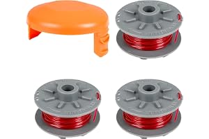 Gardena 5364-20 Ersättningsspole 1,6 mm Spollina för Turbo Trimmer SmallCut 2401, 6,1 m Lång Trimmer Spole med Spolskydd 5328