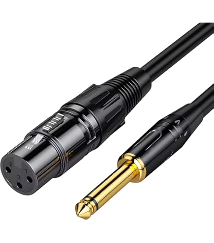 GEWA microfoonkabel Basic Line 6 m XLR met Specter sleutelhanger - Muziekhuis Hidding