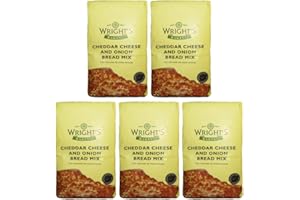 WRIGHTS BAKING Wright's Baking Cheddar Cheese & Onion Bread Mix 500g (Pack of 5)