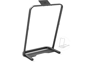 UREVO Tapis Roulant Legno di Noce con Smart APP，1-6KM/H Walking Pad Elettrico con 8 Ammortizzatori Motore 2.5HP con display a LED telecomandato Tapis Roulant Elettrico Salvaspazio