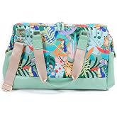 Mother Baby Care Bag, Ultra Wide Inner Volume, Double Zipper for Easy Opening, Waterproof Inner Lining
