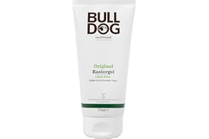 ‎BULLDOG BULLDOG - Nassrasur für Männer | Original Rasiercreme | Für eine glatte & gründliche Rasur | 175ml