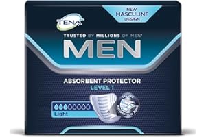 TENA Men Level 1 für leichte Blasenschwäche, 12 Stück, 2er Pack (2 x 12 Stk)