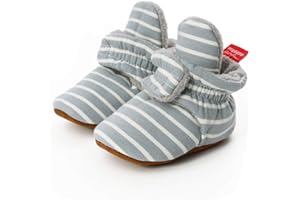EDOTON Stivali Invernali per Neonato Unisex Fondo Morbido Antiscivolo Stivali da Neve Bambino Cotone Piatto Pelliccia Calzino Bootie Regolabile