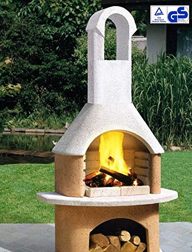 Preisvergleich Produktbild Grillkamin Gartengrillkamin Baldo Pharao24