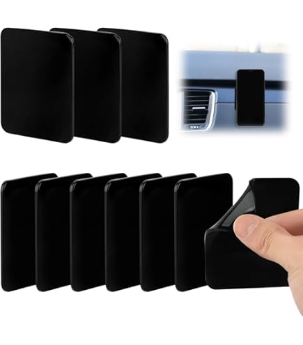 12 Anti Rutsch Pads Auto - Wiederverwendbare Gelpads Für Handy & Navi