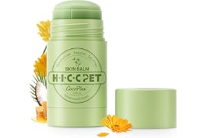 HICC PET Baume Apaisant pour la Peau des Chiens & Chats – Apaise Les Démangeaisons et Irritations, Hydratant Naturel pour Peau Sèche et Sensible, Traitement Hot Spots, sans Danger en Cas de Léchage