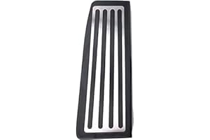 KEADSMK Für Volvo XC60 XC90 S90 V90 2018-2020, Edelstahl Auto Gaspedal Kraftstoffpedal Bremse Fußstütze Pedale Abdeckung Zubehör