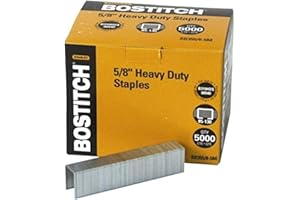 Bostitch Heavy Duty Premium grapas, color Steel 5000 per Box